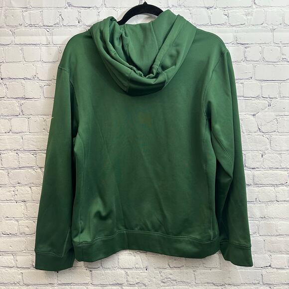 Nike Green Bay Packers Green Pullover Hoodie Logo Therma-Fit Size Small - Picture 6 of 8